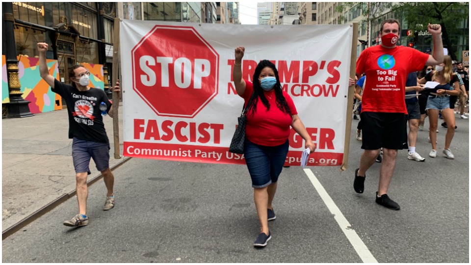 Les communistes sont à la tête de nombreuses manifestations dans les rues de New York