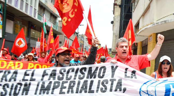 Le Parti Communiste du Venezuela appelle à renforcer la lutte internationale contre le racisme, l'impérialisme et le capitalisme