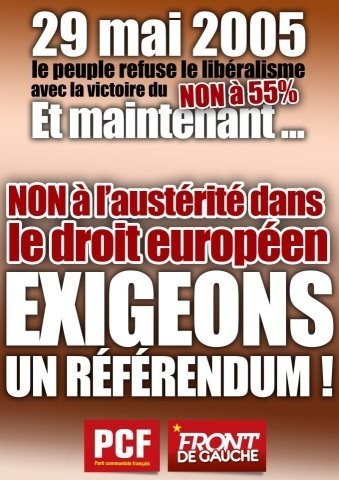 64% des français voteraient aujourd’hui contre le traité de Maastricht