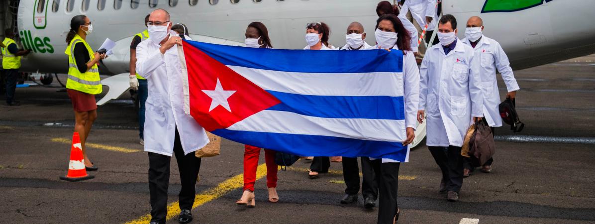 Les médecins cubains sont arrivés en Martinique