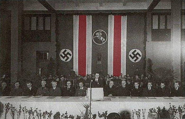 Pour l'interdiction des symboles et drapeaux des collaborationnistes nazis au Belarus Pour l'interdiction des symboles et drapeaux des collaborationnistes nazis au Belarus