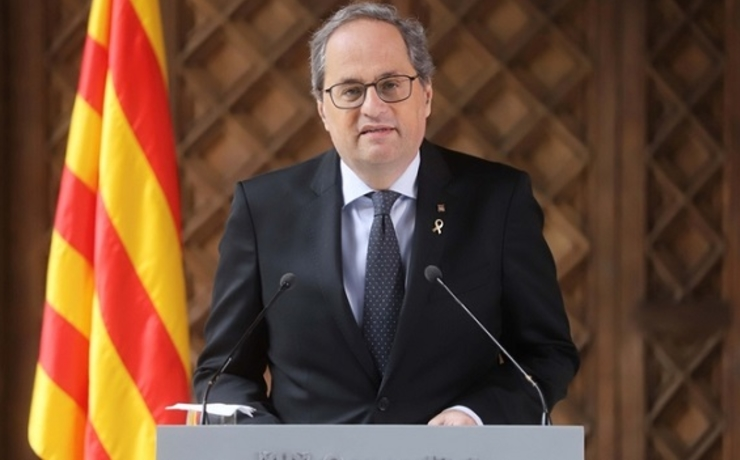 Les communistes de Catalogne condamnent la destitution de Quim Torra
