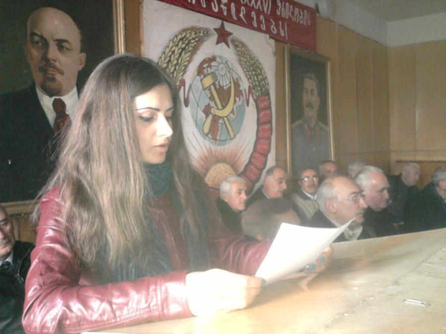 VIIIème congrès du Parti Communiste Unifié de Géorgie (EKPG)