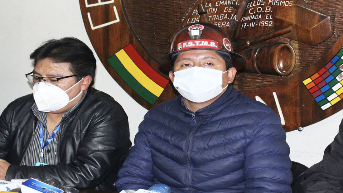 La COB est en état d'urgence et appelle à protéger l'investiture de Luis Arce dimanche La COB est en état d'urgence et appelle à protéger l'investiture de Luis Arce dimanche