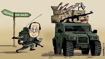 Hollande "en aucun cas la France n 'interviendra au Mali" ... ça c'était il y a deux mois !