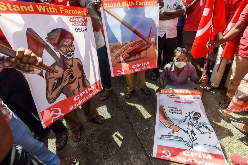 Bharat Bandh: Un soutien populaire sans précédent Bharat Bandh: Un soutien populaire sans précédent