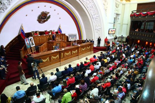 L'Assemblée Constituante du Venezuela cessera ses fonctions en décembre
