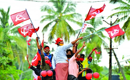 Les communistes ont remporté une victoire électorale encore plus forte au Kerala