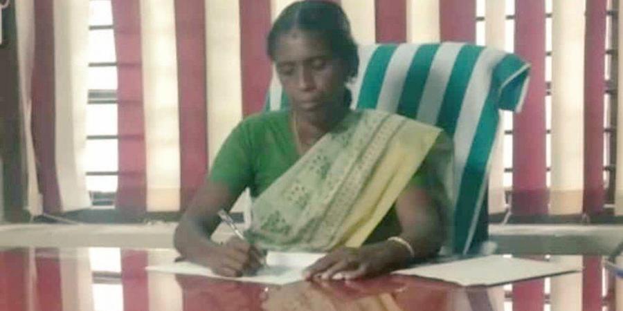 A Anandavalli (CPIM), la balayeuse à temps partiel devenue Présidente d'un Panchayat