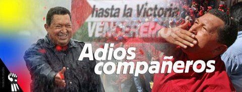 Les partis communistes, ouvriers et progressistes aux côtés du peuple vénézuélien suite à la perte du Président Hugo Chavez