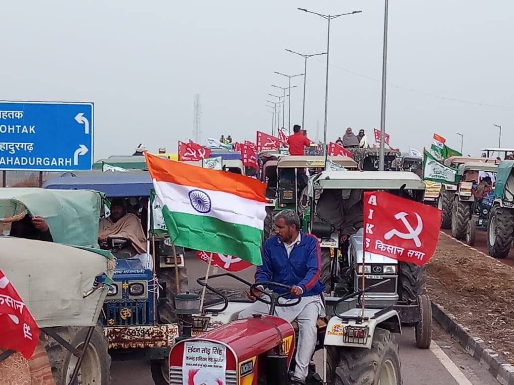 50ème jour de mobilisation des paysans en Inde 50ème jour de mobilisation des paysans en Inde