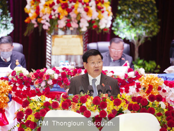 Thongloun Sisoulith élu Secrétaire général du Parti Révolutionnaire Populaire Lao