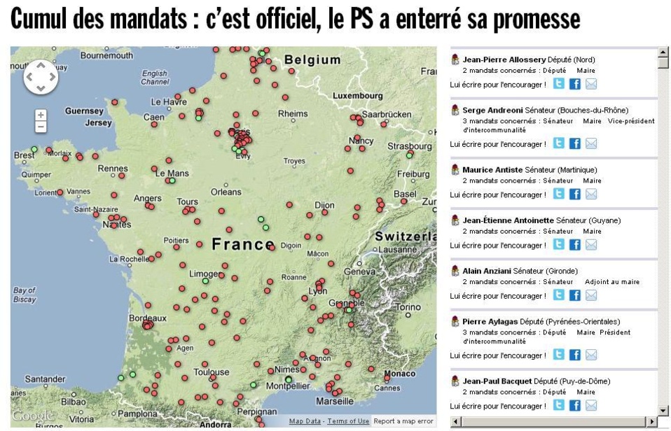Cumul des mandats : c’est officiel, le PS a enterré sa promesse Cumul des mandats : c’est officiel, le PS a enterré sa promesse