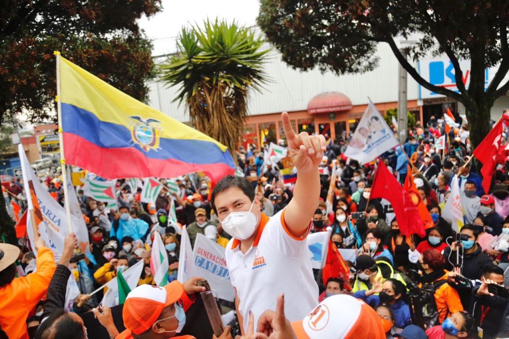 L'Union pour l'espérance (UNES) de Andrés Arauz arrive en tête des élections législatives équatoriennes