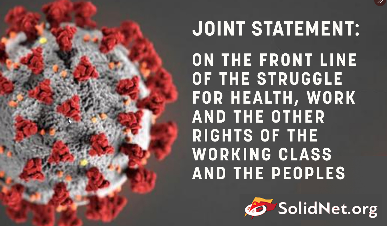 Les Partis communistes sont en première ligne pour la santé et les droits de la classe ouvrière mondiale