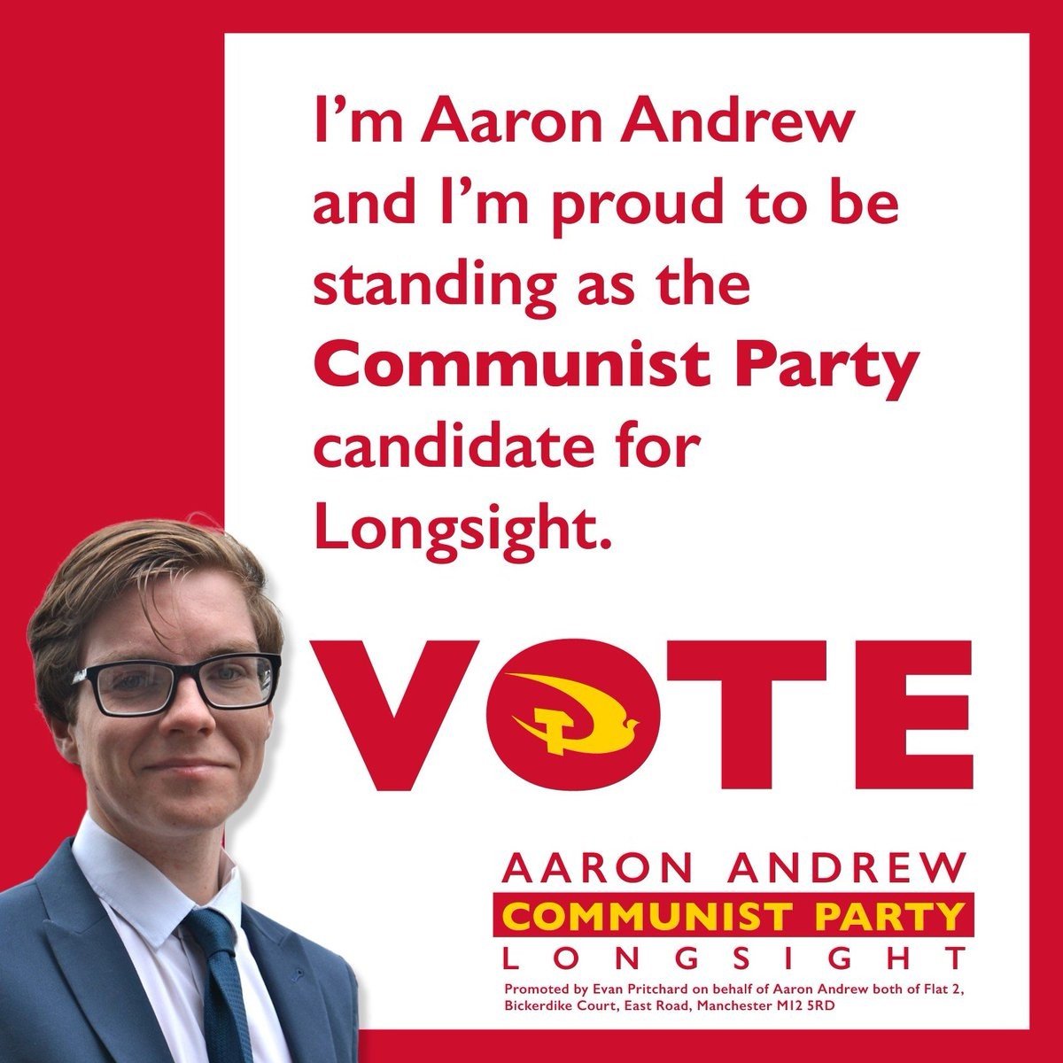 Le Parti communiste (CPB) sera aussi engagé dans les élections locales à Manchester Le Parti communiste (CPB) sera aussi engagé dans les élections locales à Manchester