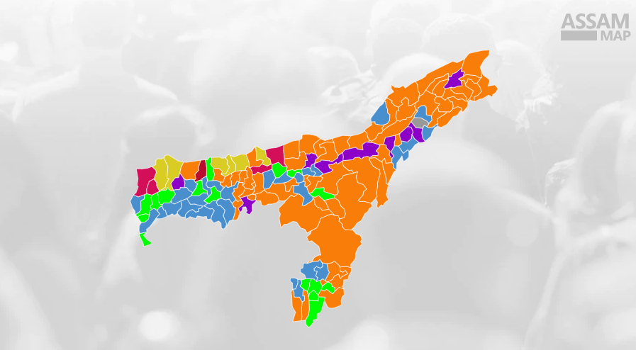 Le drapeau rouge flotte de nouveau sur l'Assam