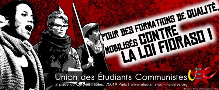 Allocation d'études : "Nous n'en avons pas besoin pour 2017, nous en avons besoin dès la rentrée 2013 !" (UEC)
