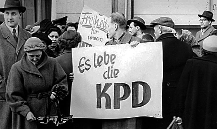 Il y a 65 ans, le Parti communiste (KPD) était interdit en Allemagne de l'Ouest