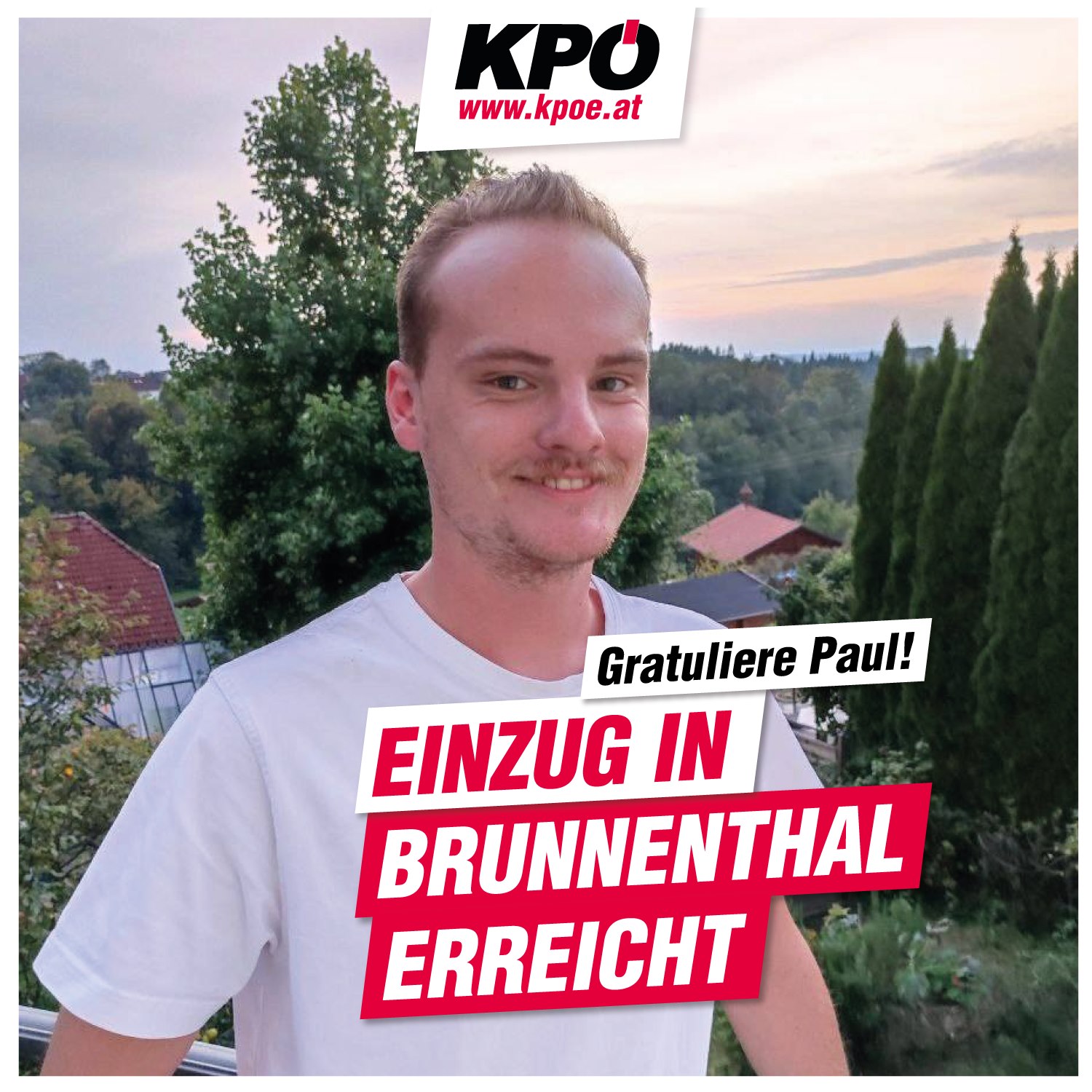 Percée du Parti Communiste d'Autriche (KPÖ) à Brunnenthal