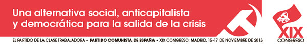 XIXème congrès du Parti communiste d'Espagne, un parti renforcé tourné vers la construction d'une "République sociale"