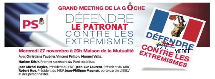 Gros flop du PS hier à la Mutualité pour "défendre la République" Gros flop du PS hier à la Mutualité pour "défendre la République"