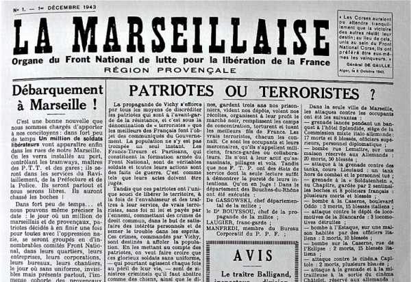 Les 70 ans du journal communiste quotidien La Marseillaise