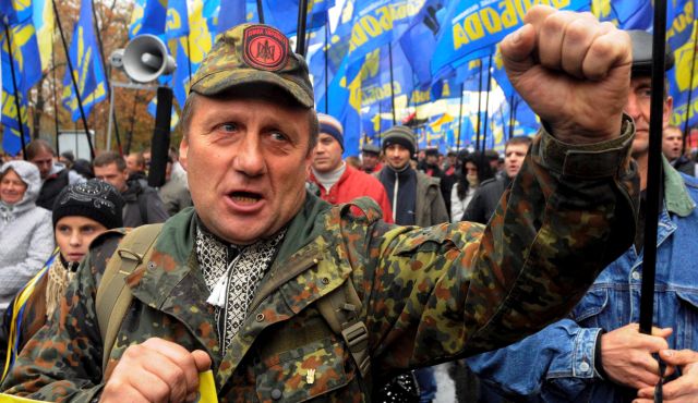 Ukraine : Les communistes (KPU) demandent l'interdiction du parti néo-nazi Svoboda