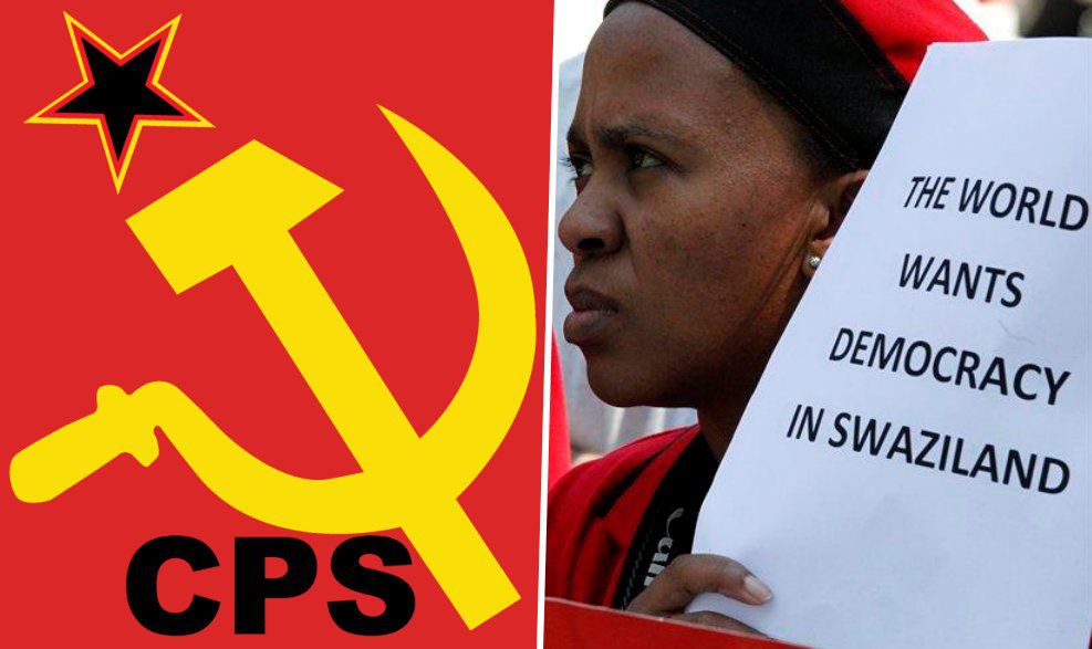 Le Parti communiste du Swaziland appelle à la "guerre populaire révolutionnaire" contre autocratique Mswati III Le Parti communiste du Swaziland appelle à la "guerre populaire révolutionnaire" contre autocratique Mswati III