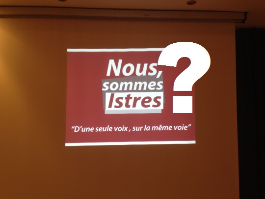 "Nous sommes Istres" une liste bien esseulée et "un peu bric à brac" "Nous sommes Istres" une liste bien esseulée et "un peu bric à brac"