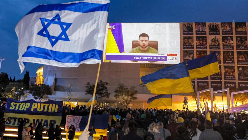 Les communistes israéliens boycottent l'intervention de Zelensky à la Knesset Les communistes israéliens boycottent l'intervention de Zelensky à la Knesset