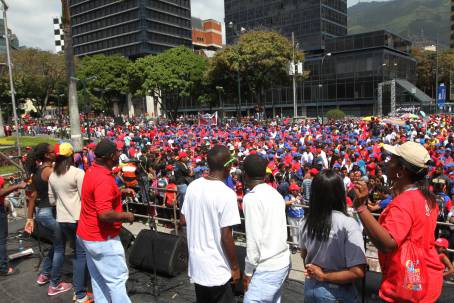 Venezuela : Les images de la manifestation pour la paix