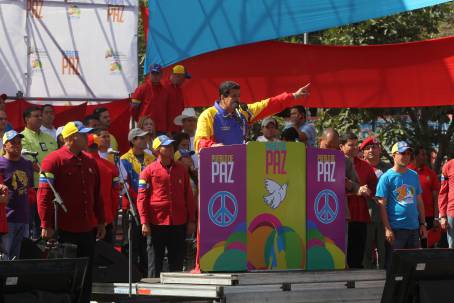 Venezuela : Les images de la manifestation pour la paix