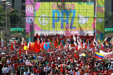 Venezuela : Les images de la manifestation pour la paix