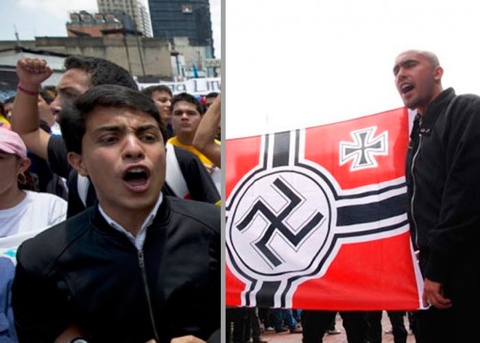 Venezuela : L'un des leaders de l'opposition proche des néonazis colombiens Venezuela : L'un des leaders de l'opposition proche des néonazis colombiens