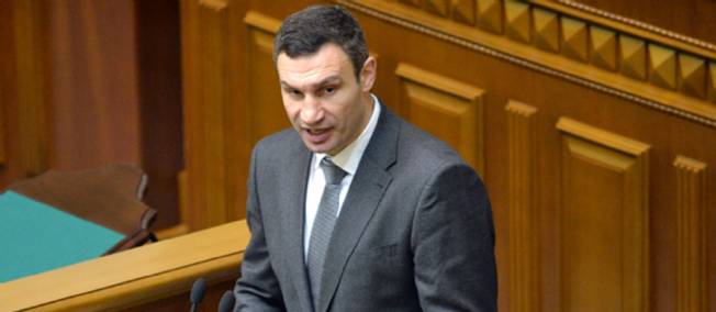Ukraine : Le putschiste Klitschko réclame la mobilisation générale de l'armée