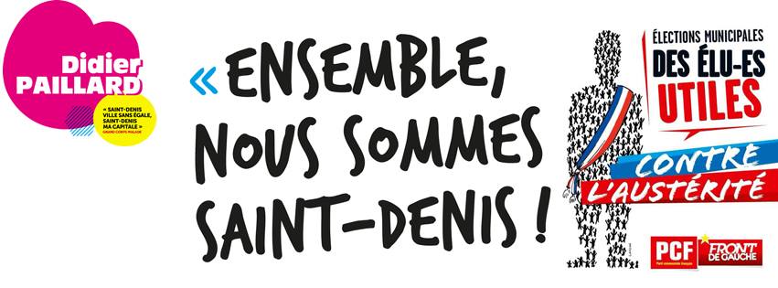 Le PCF de Saint Denis réagit au meeting de Mathieu Hanotin (PS)