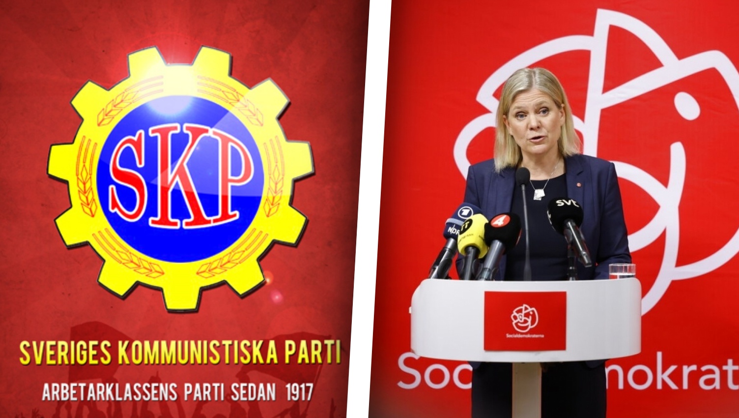 Le Parti communiste suédois (SKP) dénonce la trahison des sociaux-démocrates face à l'OTAN