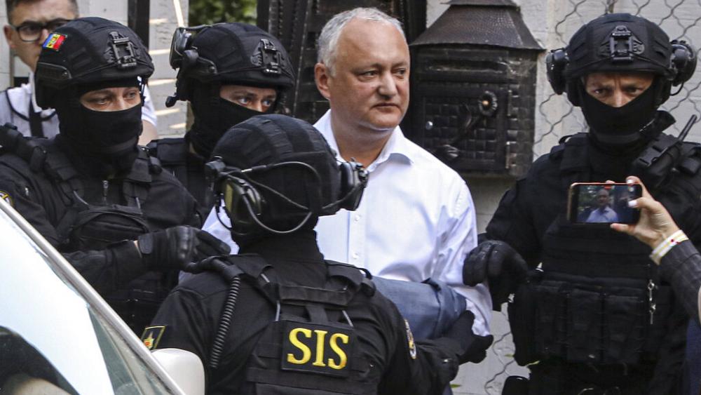 La colère monte en Moldavie après l'arrestation d'Igor Dodon