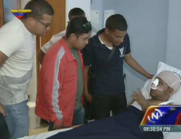 William Muñoz, étudiant torturé par l'opposition "étudiante" William Muñoz, étudiant torturé par l'opposition "étudiante"