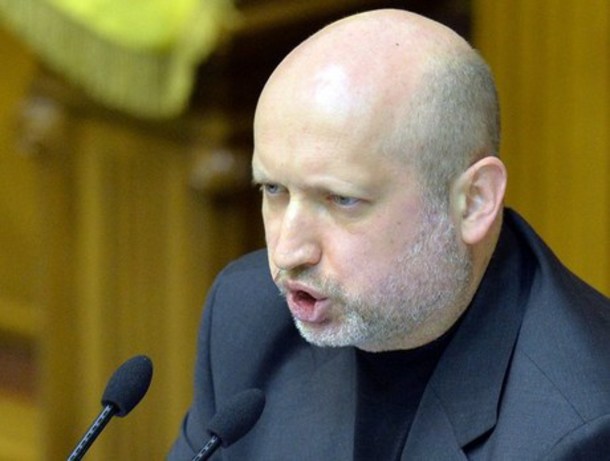 Turchynov, le président putschiste ukrainien veut interdire le Parti communiste Turchynov, le président putschiste ukrainien veut interdire le Parti communiste