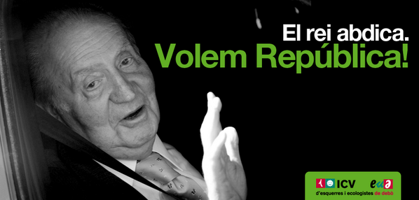 La gauche catalane (ERC, ICV, EUiA, CUP) appelle à la tenue d'un référendum pour la République