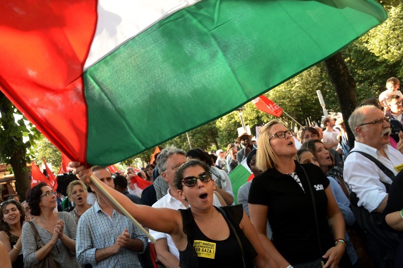 Palestine : le PCF appelle à l'intensification de toutes les actions de solidarité