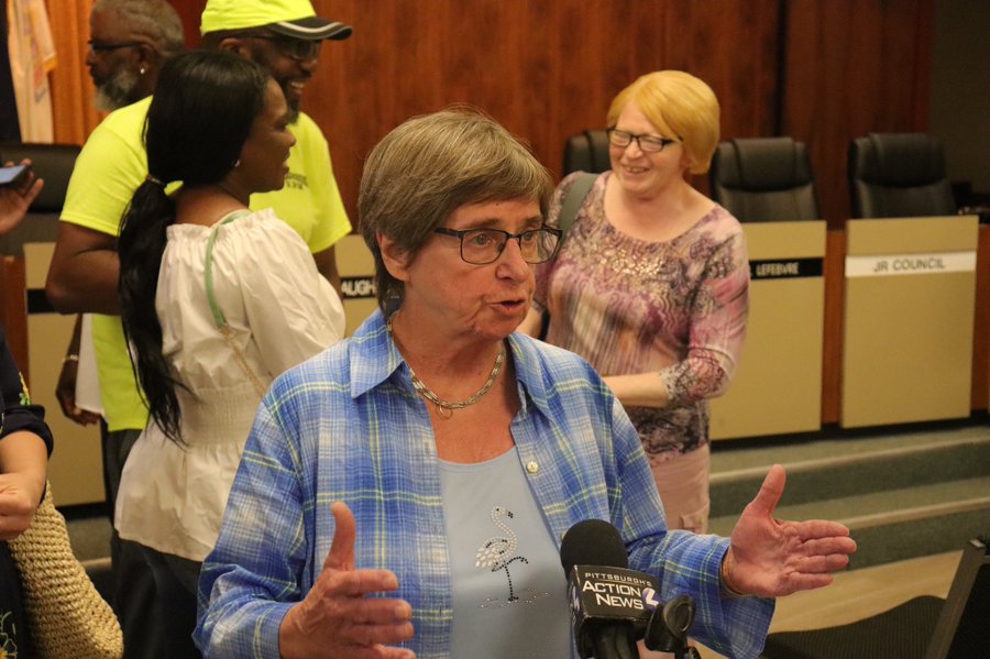 La communiste Denise Edwards (CPUSA) élue Présidente du Conseil de Wilkinsburg