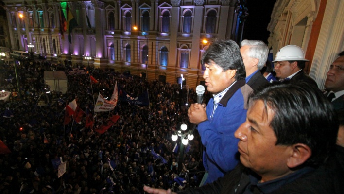 Bolivie : Evo Morales réélu triomphalement avec 61% des voix Bolivie : Evo Morales réélu triomphalement avec 61% des voix