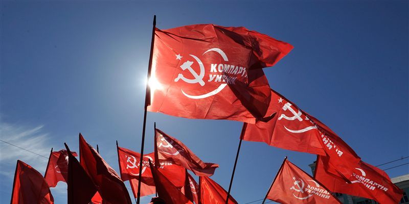 Les communistes ukrainiens (KPU) crédités de 6% à 8% des voix