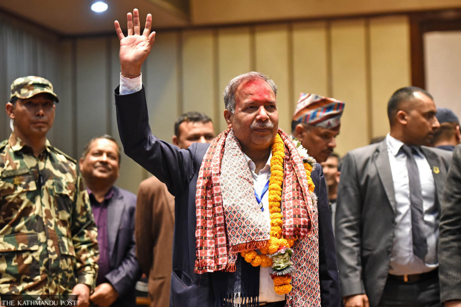 Ram Sahay Prasad Yadav élu vice-président du Népal