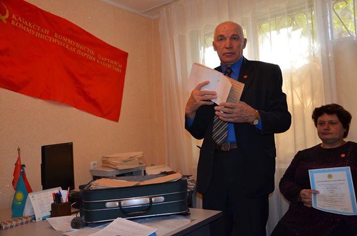 Le gouvernement Kazakh veut interdire le Parti Communiste du Kazakhstan  (KPK)