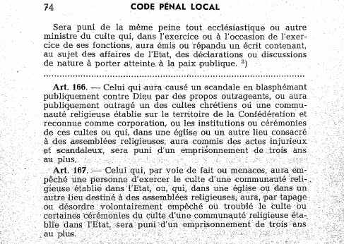 Vers une abrogation du délit de blasphème en Alsace-Moselle