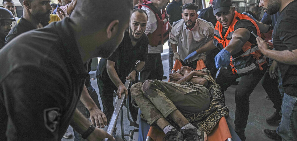 Jenine sous les bombes israéliennes